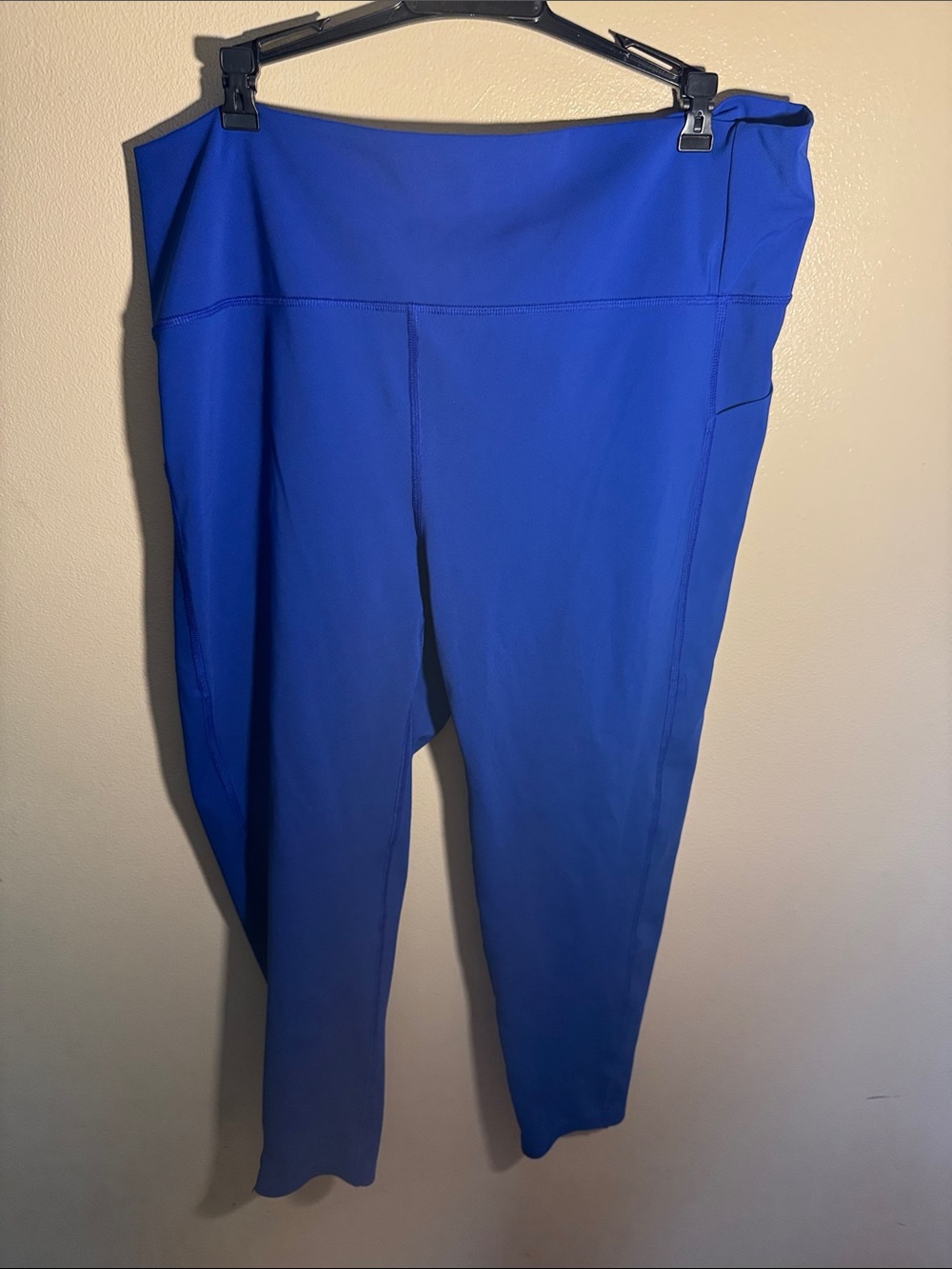 Mono B Royal Blue High-Waist Active Leggings